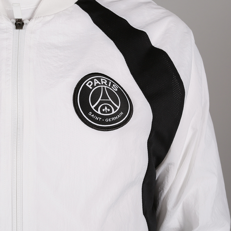 мужская белая куртка Jordan PSG AJ 1 BQ4215-100 - цена, описание, фото 2